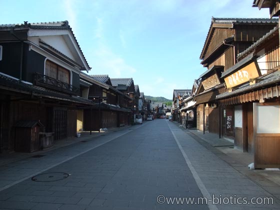 伊勢神宮 おかげ横丁 早朝