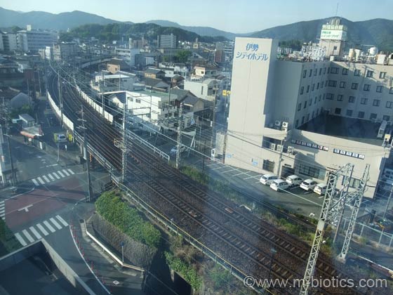 伊勢パールピアホテル デラックスツイン 窓からの景色
