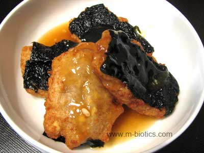 れんこんと長芋のふんわりいかだ揚げ マクロビオティック料理