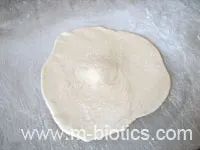 餃子の皮～小麦粉で手作り～　レシピ-生地完成-マクロビオティック料理