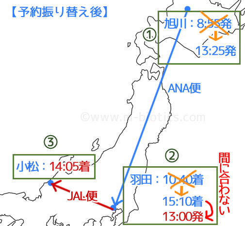 飛行機　コロナ　欠航　振り替え