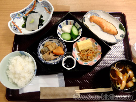 福井マンテンホテル 朝食 バイキング ビュッフェ 小鉢 和食 万咲