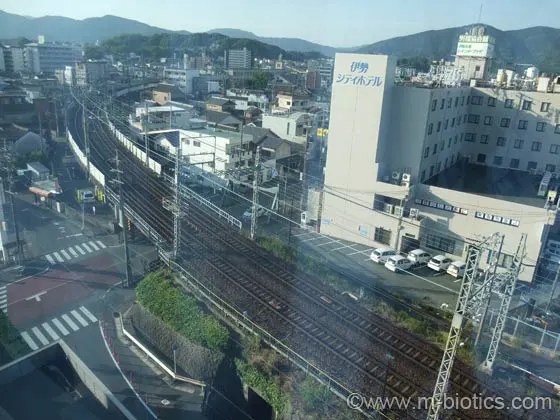 伊勢パールピアホテル　デラックスツイン　窓からの景色