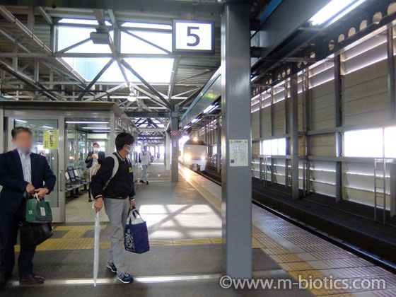 サンダーバード24号 福井駅