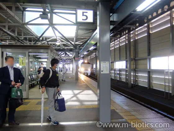 サンダーバード24号　福井駅