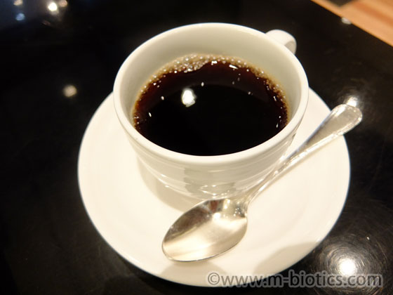 グランヴィア京都　朝食　和食　食後のコーヒー