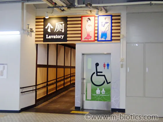 京都駅　トイレ
