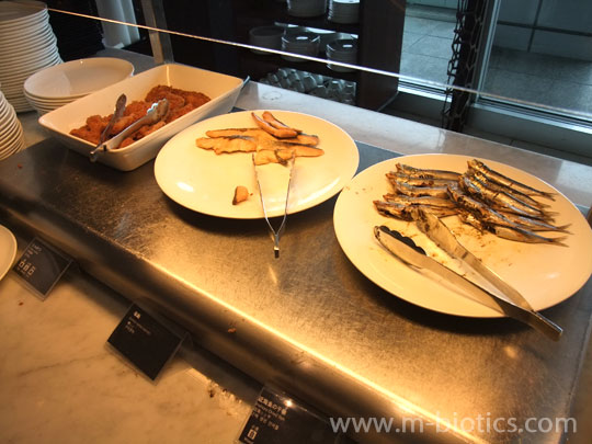 名古屋マリオットアソシア 朝食　ビュッフェ　ブッフェ　バイキング　パーゴラ　和食　焼き魚