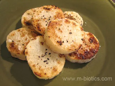 長芋のサクサクフライドポテト風　マクロビオティック料理レシピ