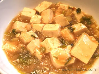 王道の麻婆豆腐　マクロビオティック料理