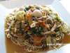 王道の野菜あんかけ焼きそば