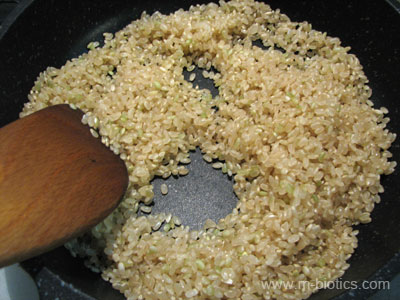 乾煎り玄米