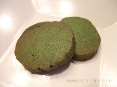 抹茶クッキー　抹茶量を減らしてリベンジ