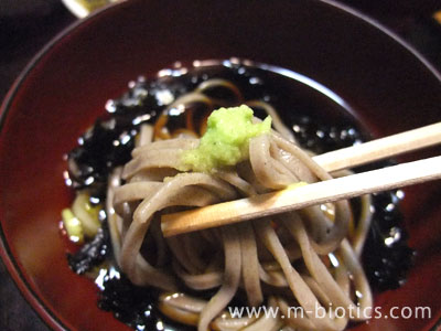 本生わさびと出雲蕎麦