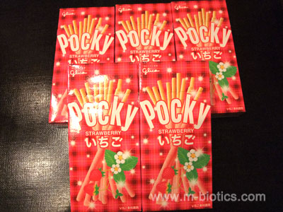 いちごポッキー　着せ替え