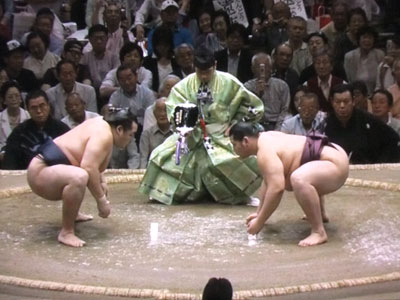 初金星遠藤と鶴竜