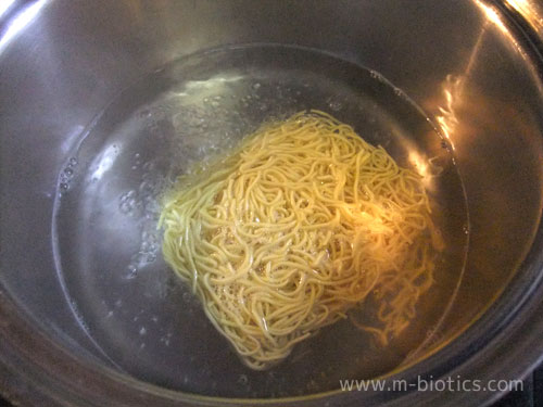 ちゃんこ塩ラーメン　藤原製麺　谷風