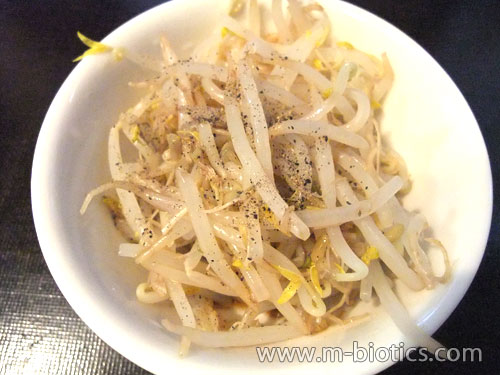もやし かけぽん 黒胡椒