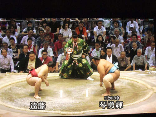 大相撲　遠藤　名古屋場所　勝ち越し　2015