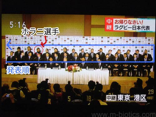 2015ラグビー日本代表　会見　ホラニ選手