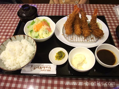じゅんぺい 海老フライ定食