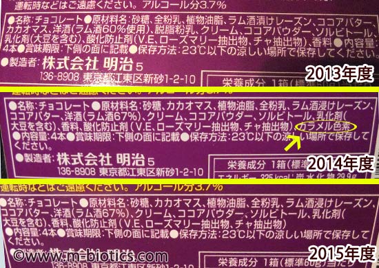 明治 メルティーキッス くちどけラム&レーズン