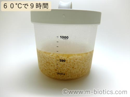 玄米甘酒　有機玄米麹　ヨーグルティア