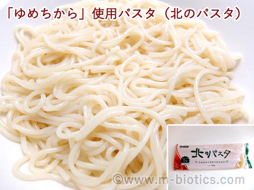 北のパスタ　ゆめちからブレンド　きたほなみ