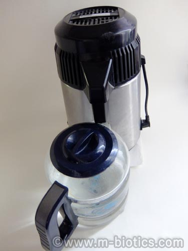 蒸留水器　パッキン　ゴム　交換方法