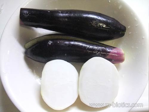 長なす　ぬか漬け　手作り