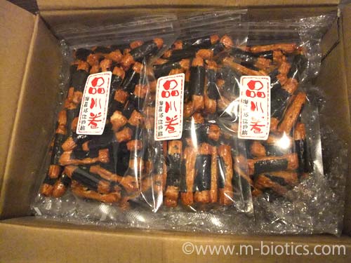 国産 無添加 せんべい 喜八堂 品川巻き