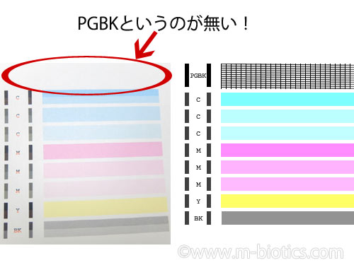 キヤノン　プリンター　MP610　黒が出ない　bci 9bk