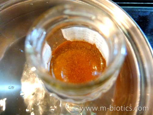 蜂蜜　結晶化　湯煎　熱湯