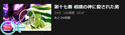 アベマTV 火ノ丸相撲