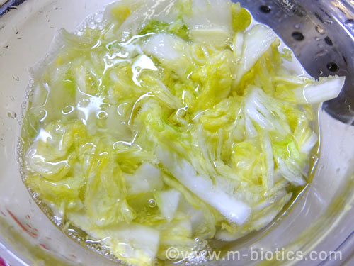 キムチ鍋　レシピ　白菜　マルサン
