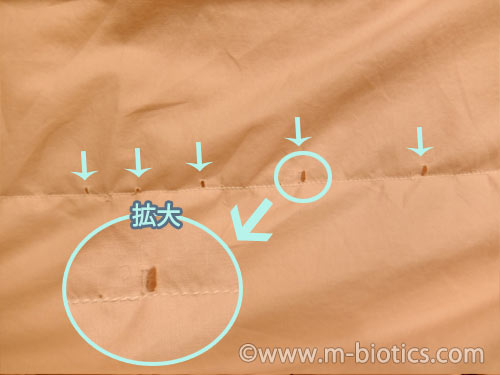 羽毛布団　穴　補修シート　キャプテン