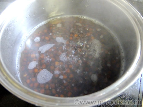 みつ豆　赤えんどう豆　ゆで方　レシピ
