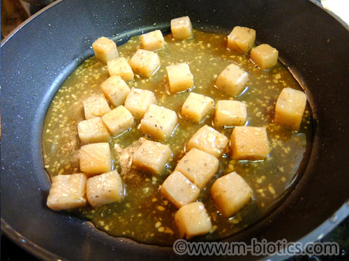 らでぃっしゅぼーや　生芋こんにゃく　味噌一味煮　レシピ
