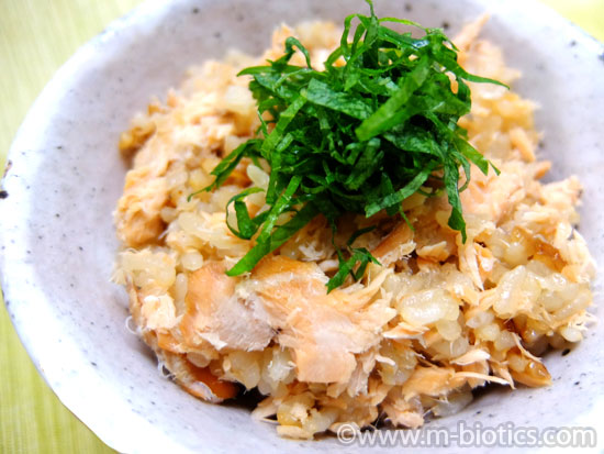 鮭めし　レシピ　鮭飯