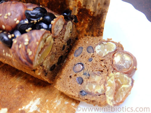 ジュヴァンセル　竹取物語　レビュー　パウンドケーキ　断面図