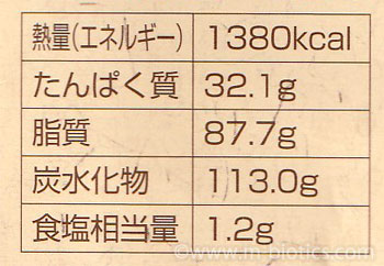 りくろーおじさんのチーズケーキ　カロリー