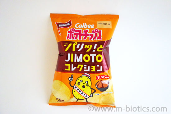 カルビー　新潟県　タレかつ味　ポテトチップス