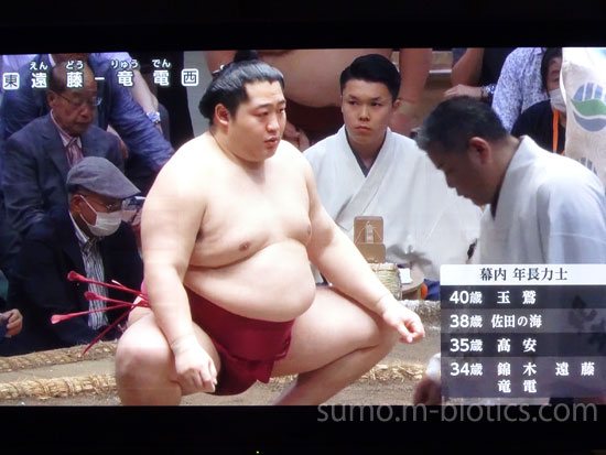 大相撲　遠藤