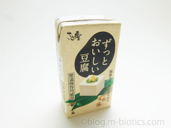 さとの雪食品　ずっとおいしい豆腐　充填豆腐　外装