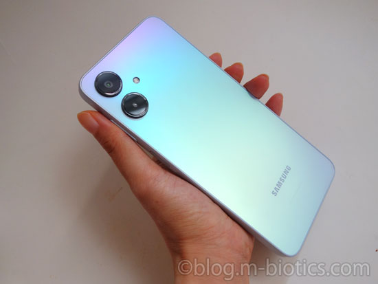 Galaxy A25 5G　オーロラ色
