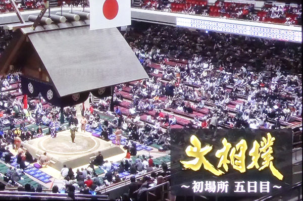 2026年大相撲初場所五日目