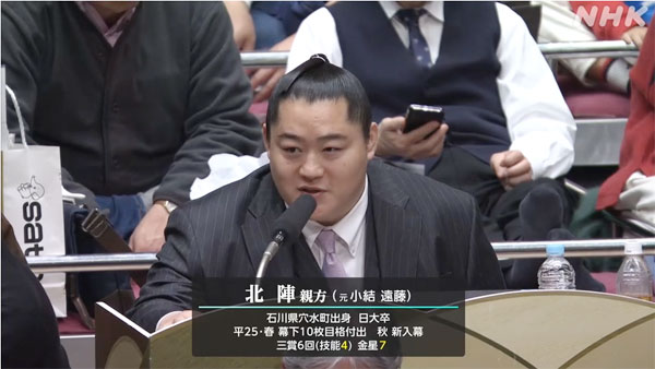 大相撲 遠藤解説